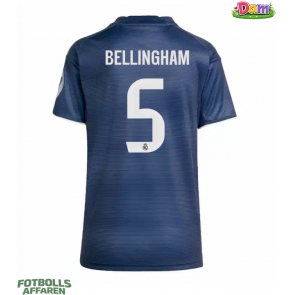 Real Madrid Jude Bellingham #5 Bortatröja Kvinnor 2025-26 Kortärmad